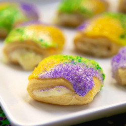 Easy King Cake Bites