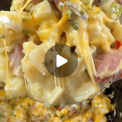 Cheesy Potatoes And Kielbasa