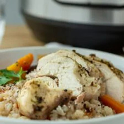 Instant Pot Meal - Chicken Breasts From Frozen With Rice &amp; Carrots