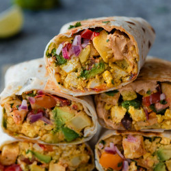 The Best Vegan Breakfast Burritos