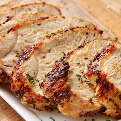 Air Fryer Garlic Herb Turkey Breast