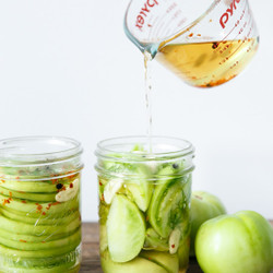 Pickled Green Tomatoes