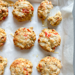 High-protein Cheesy Breakfast Biscuits