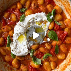 Minimal Effort Cherry Tomato Gnocchi