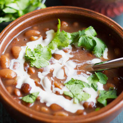 Instant Pot Mexican Pinto Beans (vegan)