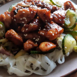 Copy of Honing &amp; Knoflook Kip Met Gember Uit De Slow Cooker