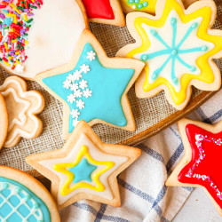 Orange And Star Anise Shortbread