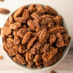 Slow Cooker Candied Pecans