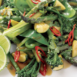 Crunchy Vegetable Stir-fry With Oyster Sauce