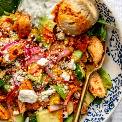 Harissa Honey Chicken Bowls