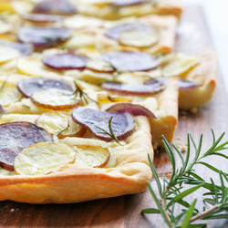 Potato &amp; Rosemary Focaccia Bread
