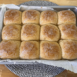Same-day Fresh Milled Sourdough Rolls