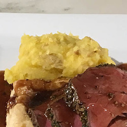 Winter Squash, Potato, And Olive Oil Mash