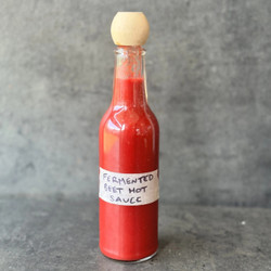 Fermented Beetroot Hot Sauce