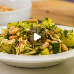 Edamame White Bean Salad With Asian Style Dressing