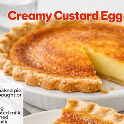 Egg Pie (filipino-style Custard Egg Pie)