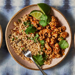 Quick Gochujang Pork &amp; Rice Bowls