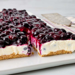 No-bake Blueberry Cheesecake For A Crowd