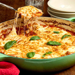 Lasagna Beans (cheesy White Bean-tomato Bake)