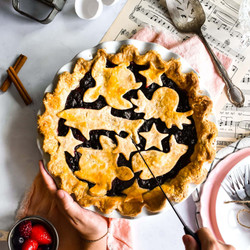 Mixed Berry Pie With Frozen Berries