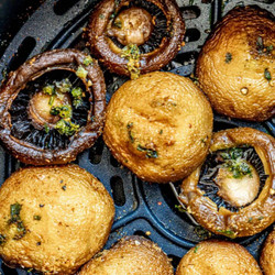 The Best Air Fried Mushrooms Recipe