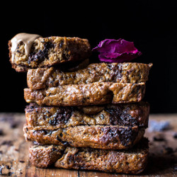 Chocolate Chip Almond Butter Banana Bread.