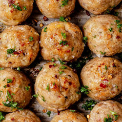 Baked Turkey Meatballs
