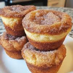 Cinnamon Sugar French Toast Muffins