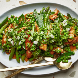 Chicken And Green Bean Stir-fry