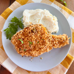 Baked Breaded Pork Chops