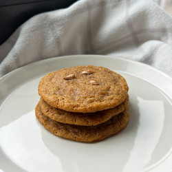 Spiced Honeynut Squash Olive Oil Cookies
