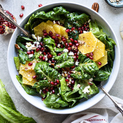 Orange-pomegranate Winter Salad