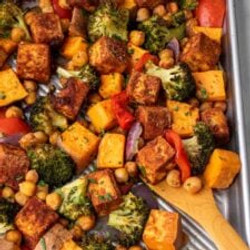Sheet Pan Tofu And Veggies