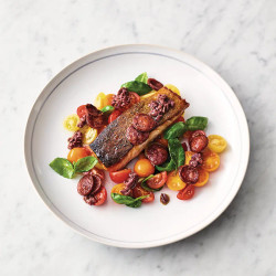 Smoky Chorizo Salmon