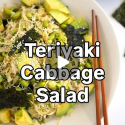 Teriyaki Cabbage Salad