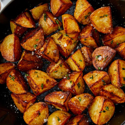 Crispiest Skillet-fried Potatoes