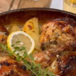 Greek Lemon Chicken With Potatoes