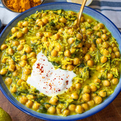 Turmeric Rice With Chickpeas (mediterranean Diet Friendly)