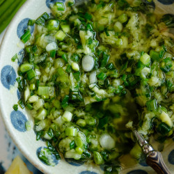 Scallion And Ginger Sauce