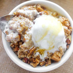 Best-ever Healthy Apple Crisp