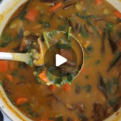 Miso Ginger Mushroom Soup