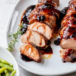 Pork Tenderloin With Cherry Sauce