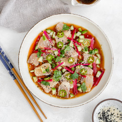 Hamachi Crudo