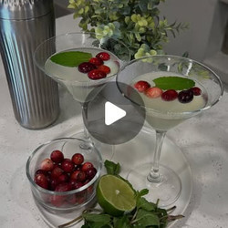 Snowglobe Martini