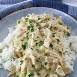 Creamy Chicken And Rice