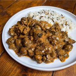 Slow Cooker Beef &amp; Mushroom Stroganoff