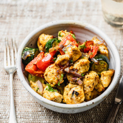 Air Fryer Moroccan Chicken And Vegetables