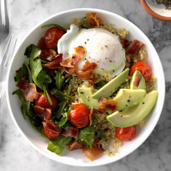 Blt Quinoa Bowls