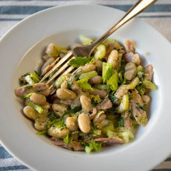 Provencal Tuna, White Bean, And Celery Salad