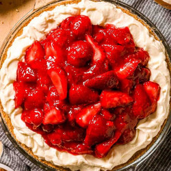 Strawberry Cream Cheese Pie